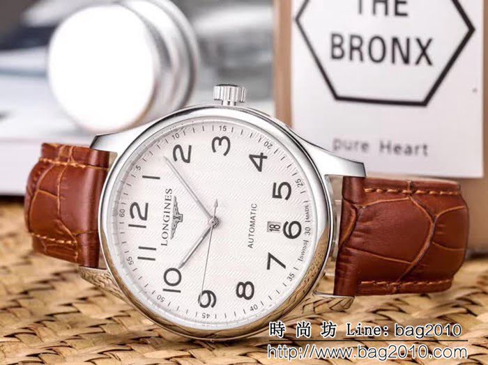 LONGINES浪琴 經典大三針 全自動機械 精品男士腕表 WSS0984
